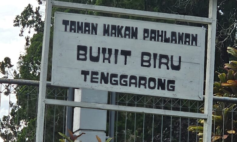 Taman Makam Pahlawan (TMP) Bukit Biru Tenggarong.