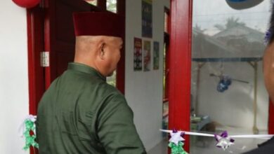 Peresmian Posyandu Melati Ungu oleh Bupati Kutai Kartanegara (Kukar), Edi Damansyah.