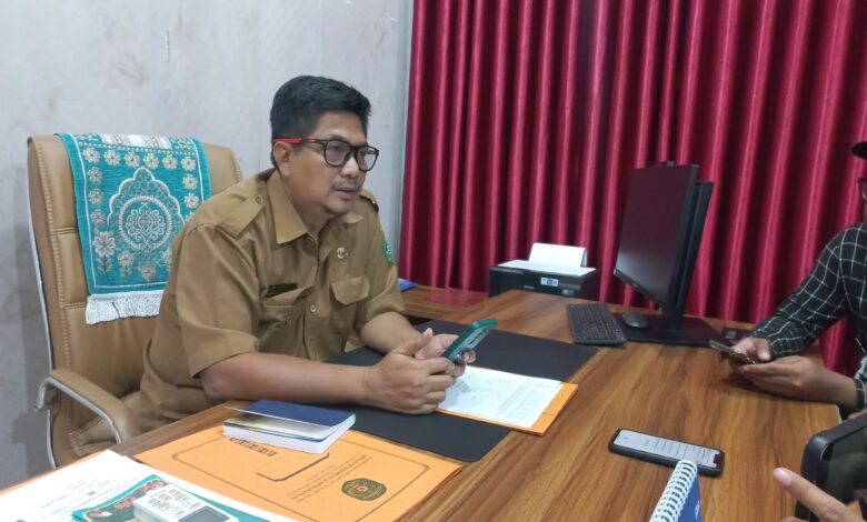 Plt. Sekretaris Disdikbud Kukar, Joko Sampurno.
