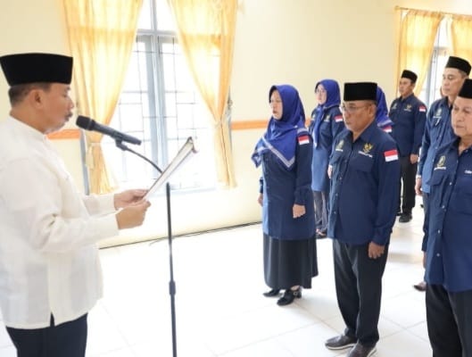 Pelantikan Pengurus LPTQ Kecamatan Muara Jawa periode 2025-2030.