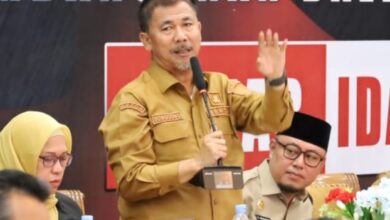 Sekretaris Kabupaten (Sekkab) Kukar, Sunggono.