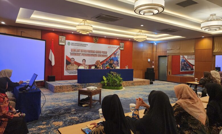 Berlangsungnya Diklat Berjenjang Bagi Guru PAUD