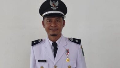 Kepala Desa Tanjung Batu, Husniansyah.