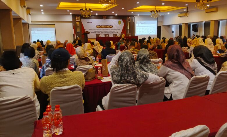 Berlangsungnya kegiatan Workshop Literasi dan Numerasi.
