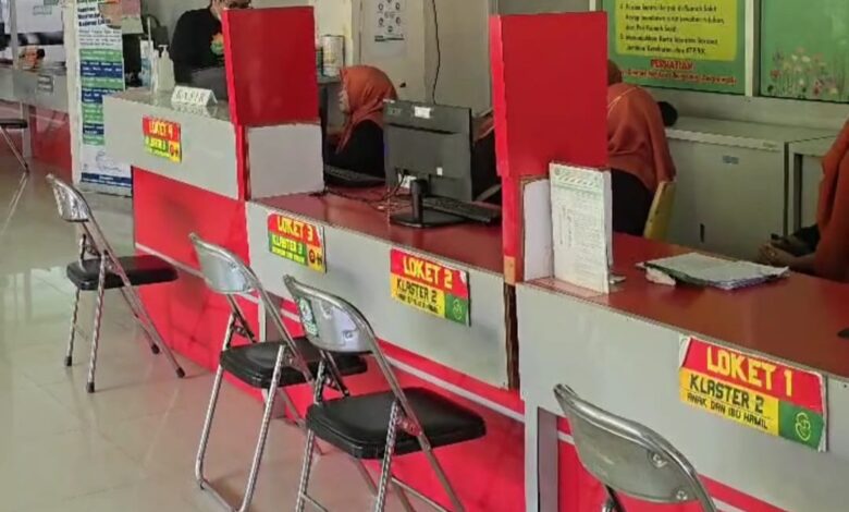 Loket Puskesmas Rapak Mahang Tenggarong.