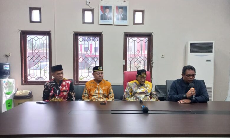 Konferensi Pers Pelaksanaan Erau 2025 di Kantor Disdikbud Kukar