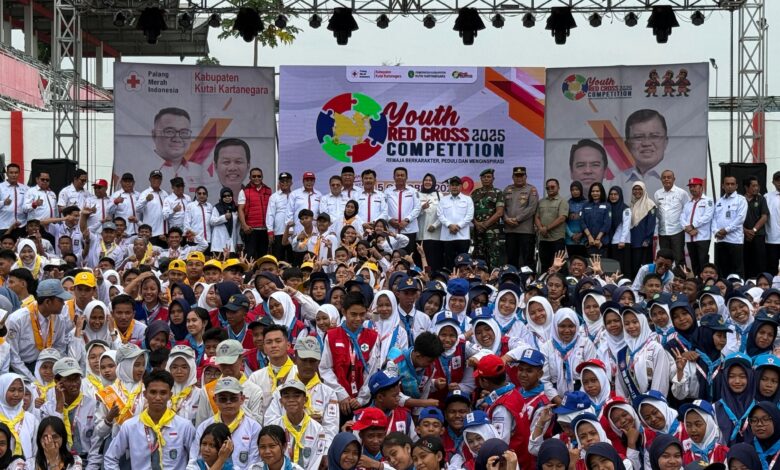 Suasana pembukaan Youth Red Cross Competition 2025. (Istimewa)