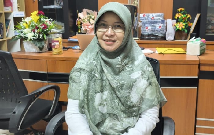 Plt Kabid Pendidikan SMP Disdikbud Kukar, Emy Rosana Saleh. (Istimewa)