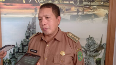 Camat Samboja Barat, Burhanuddin. (Istimewa)