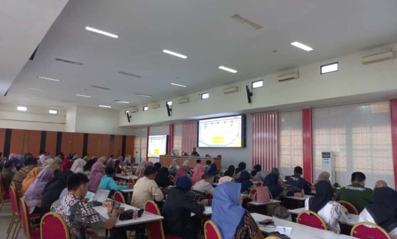 Sosialisasi Pengelolaan Dana Boskab jenjang SD.
