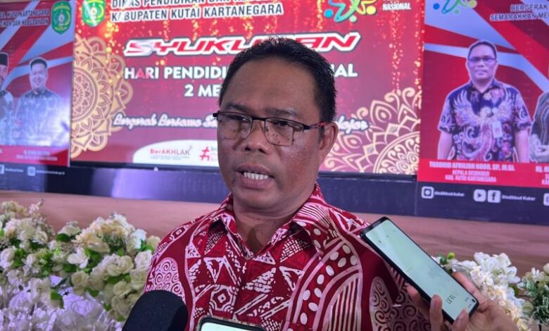 Kepala Bidang SD Disdikbud Kukar, Ahmad Nurkhalis.