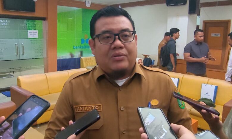Kepala Dinas Pemberdayaan Masyarakat dan Desa (DPMD) Kukar, Arianto.
