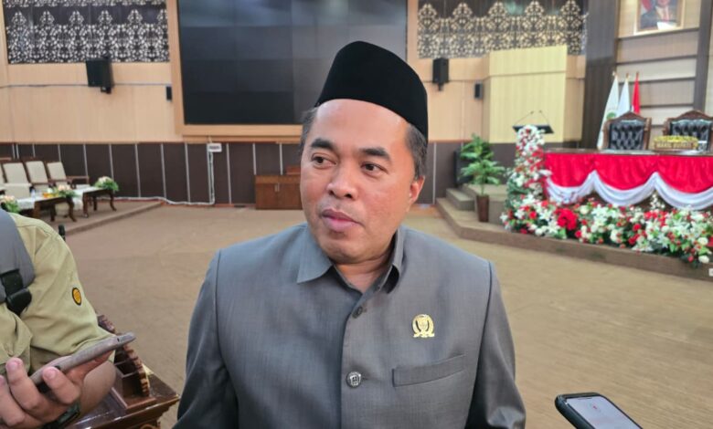 Ketua DPRD, Kukar Ahmad Yani.